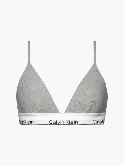 Calvin Klein Underwear HU204725 | Calvin Klein Modern Cotton Női Triangle Melltartó Szürke